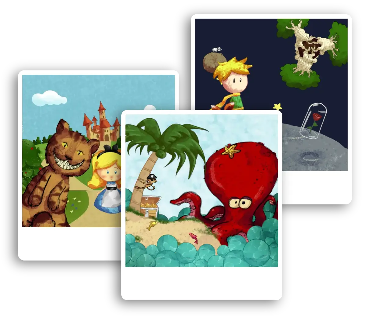 Illustrated themes