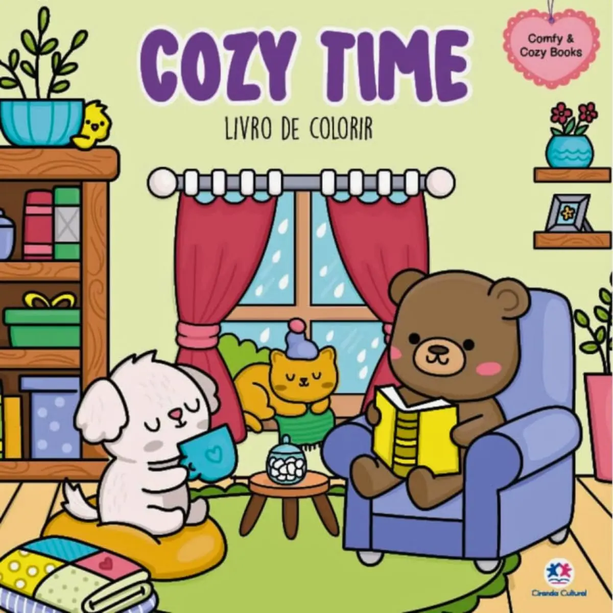 Cozy Time - Para Colorir